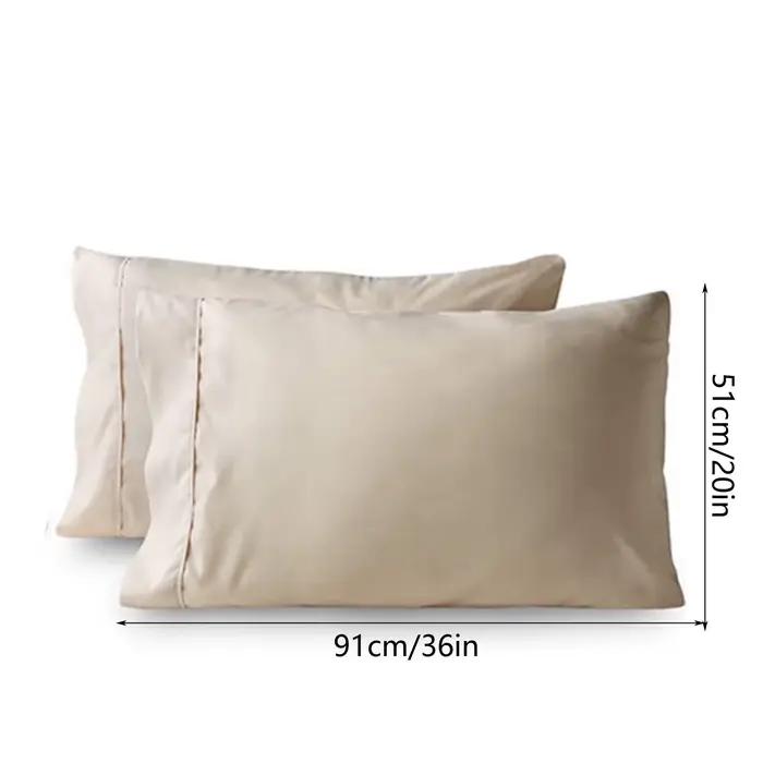 Taie d'oreiller style enveloppe 20x36 pouces