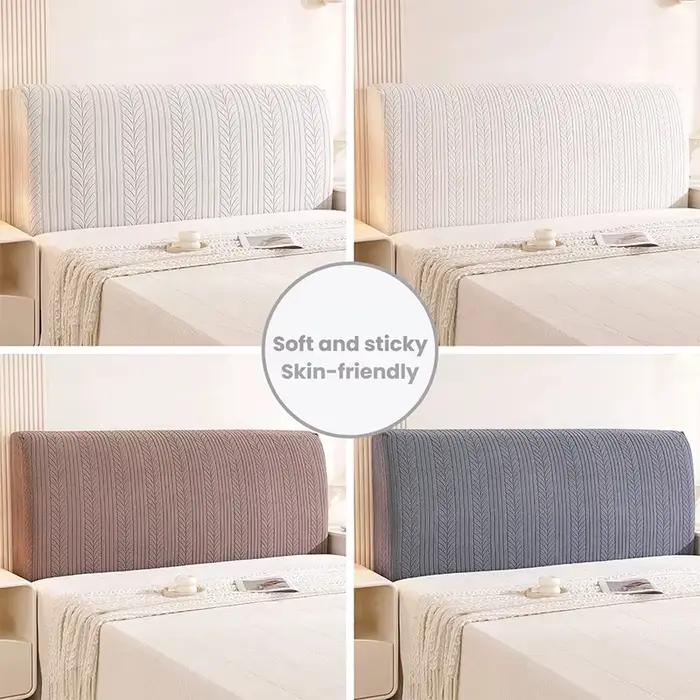 Housse de tête de lit en jacquard élastique de haute qualité