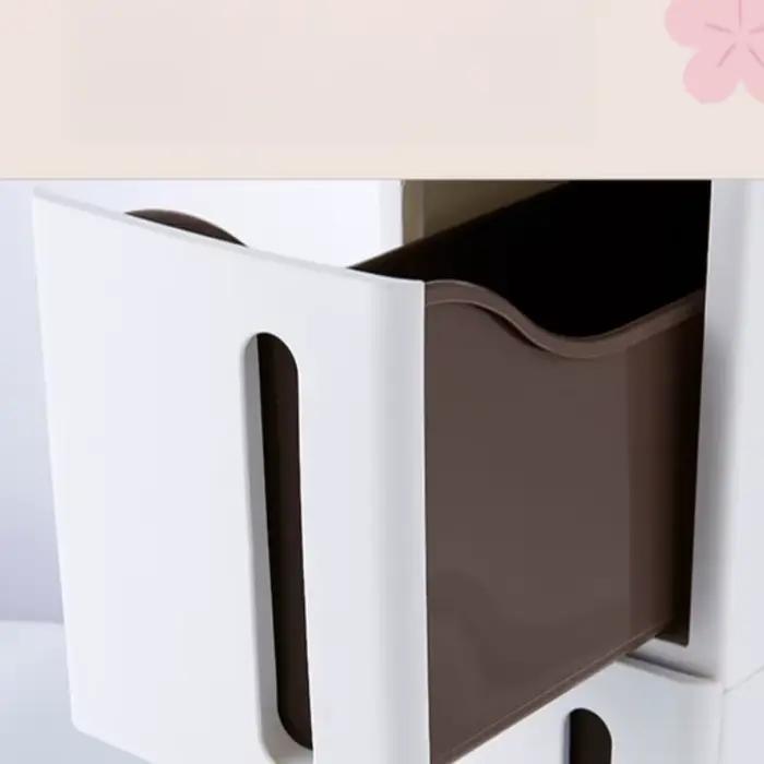 Tiroirs de rangement multicouches à couture étroite
