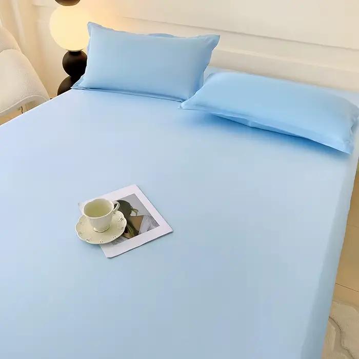 1 PC drap de lit bleu ciel