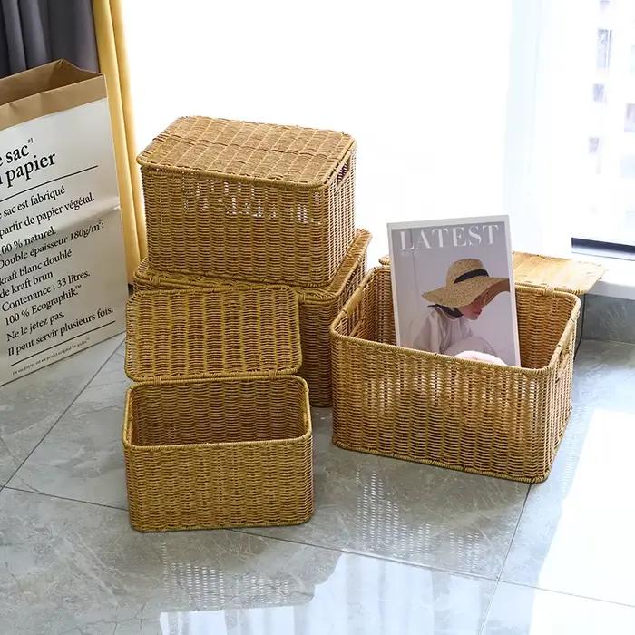 Nouvelle boîte de rangement - Chambre à coucher avec couvercle