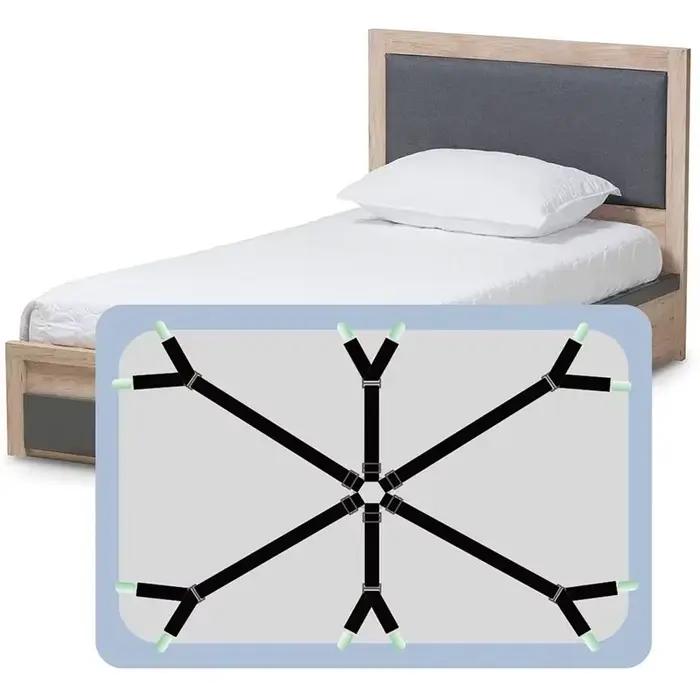 Sangles de support de drap de lit