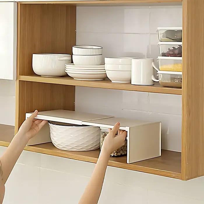 Étagère extensible pour armoire