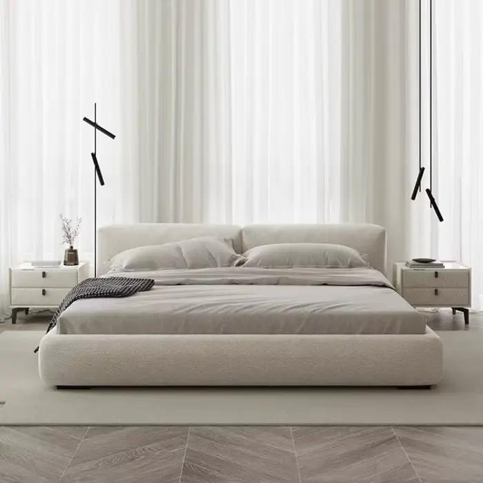Tête de lit de luxe, ensemble de lit mignon