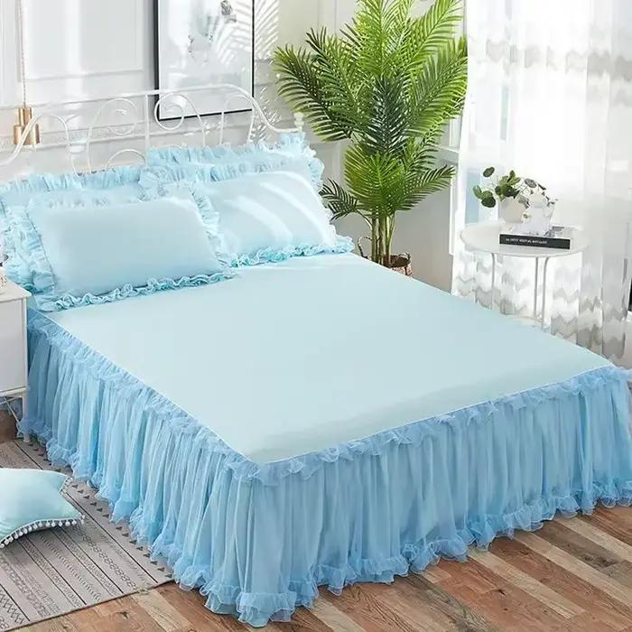 Jupe de lit princesse élégante