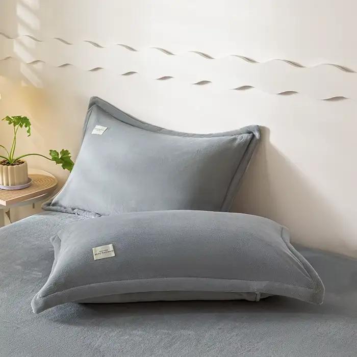 Housse de matelas thermique en velours