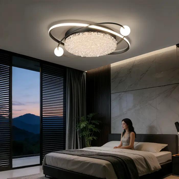 Plafonnier de chambre à coucher 2026 Nouveau design moderne simple créatif unique Lampe de protection oculaire