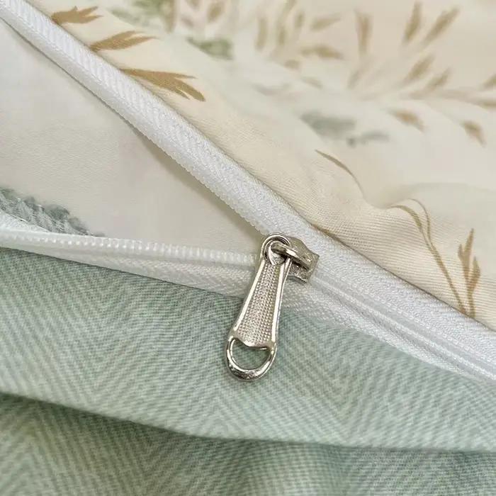 Ensemble de literie 100% coton à fleurs