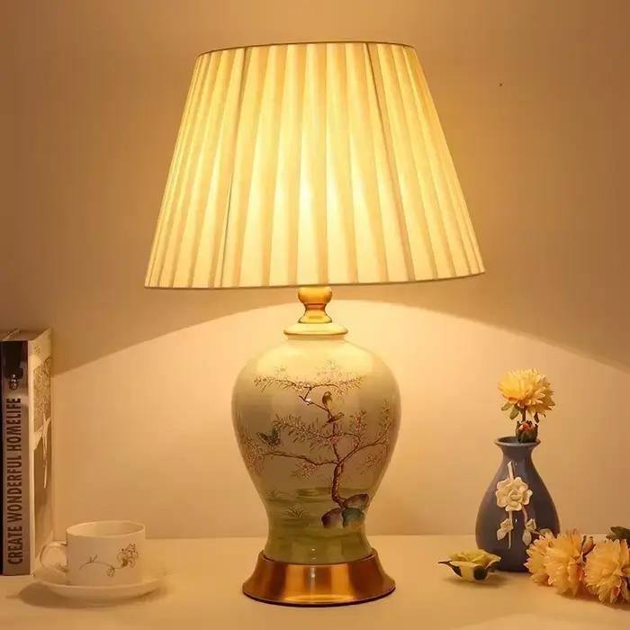 Lampe de Table en céramique chambre