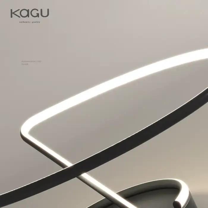 Plafonnier LED Chromé Blanc