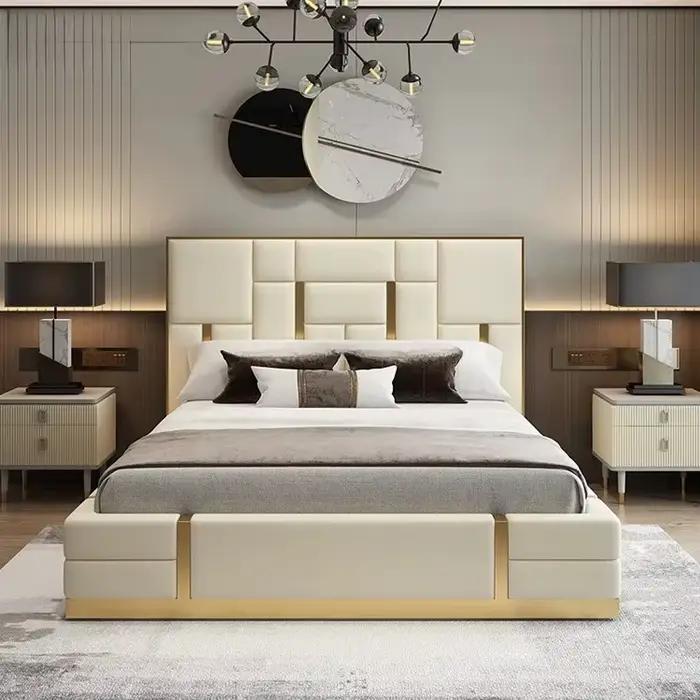 Lit Queen Double personnalisable haut de gamme