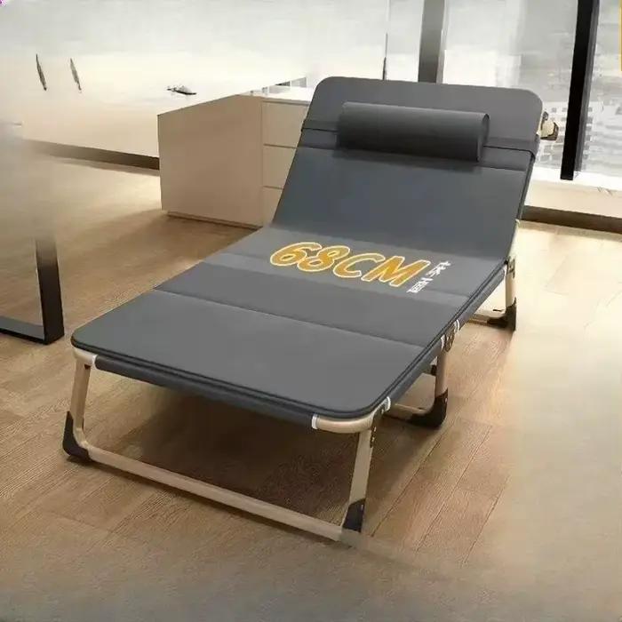 Lit pliant avec matelas intégré pour adultes