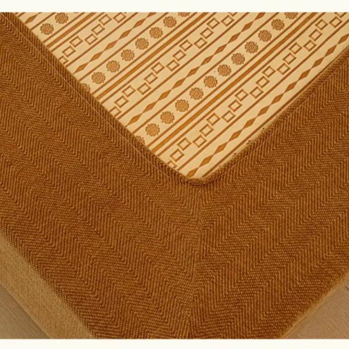 Housse de tête de lit et de cadre de lit en tissu chenille