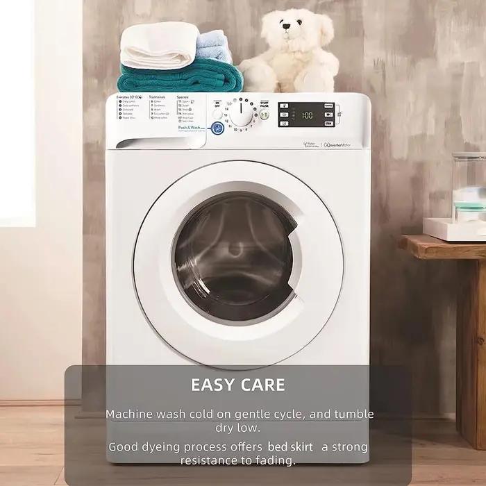 Jupe de lit élastique enveloppante