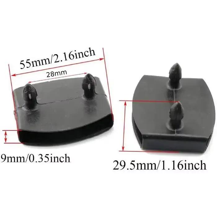 Kit de supports à lattes de lit 55x9mm