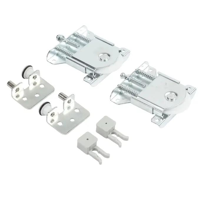 2 poulies pour portes coulissantes de placard avec roues réglables pour un montage facile et un fonctionnement fluide