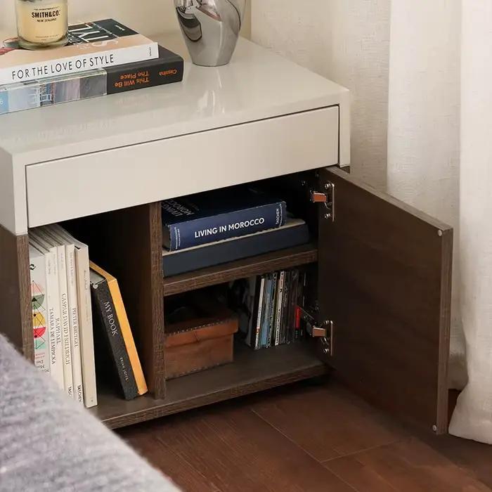 Table De chevet nordique moderne et minimaliste