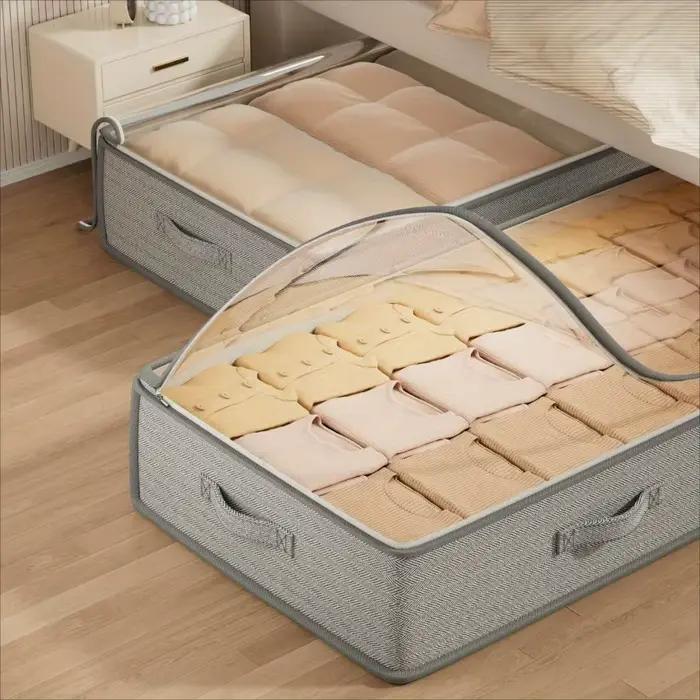Conteneurs de rangement sous le lit