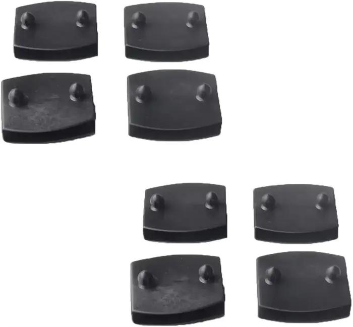 Supports de capuchons d'extrémité centrale en plastique