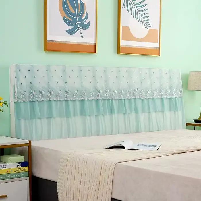 Housse de tête de lit en dentelle Jacquard exquise de haute qualité