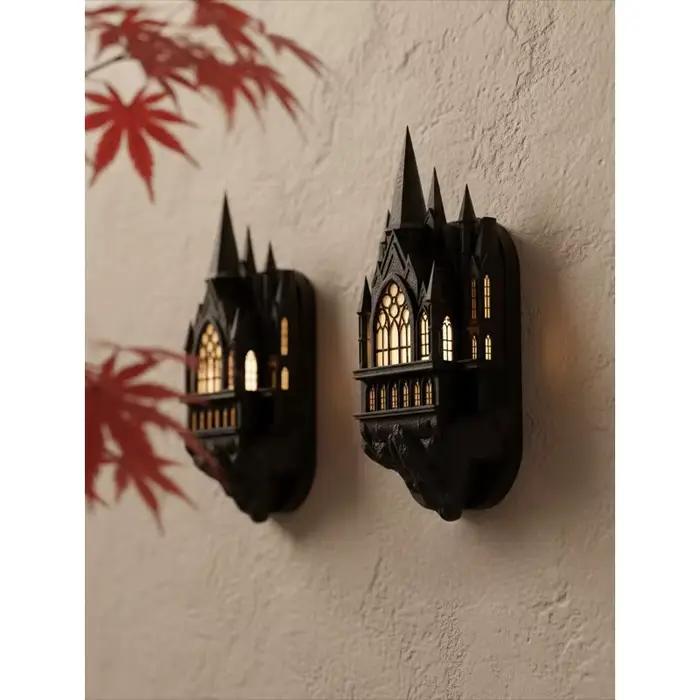 Led nordique chambre chevet château applique salon décor couloir ambiant lampes design maison