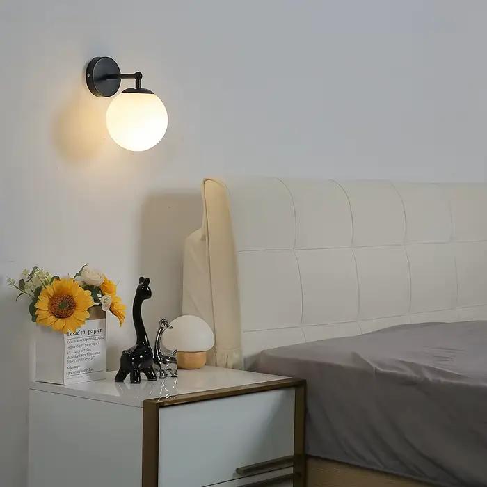 Lampe murale moderne en verre