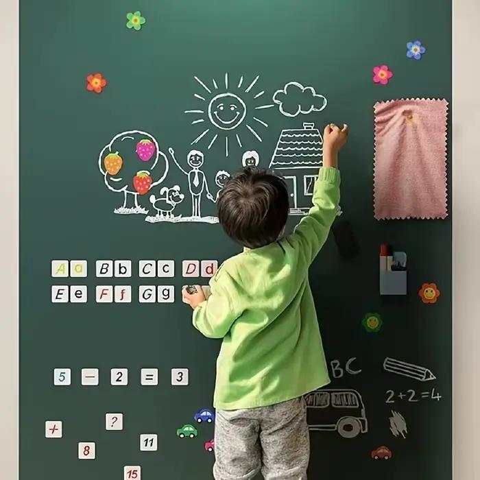 Papier peint pour tableau blanc magnétique