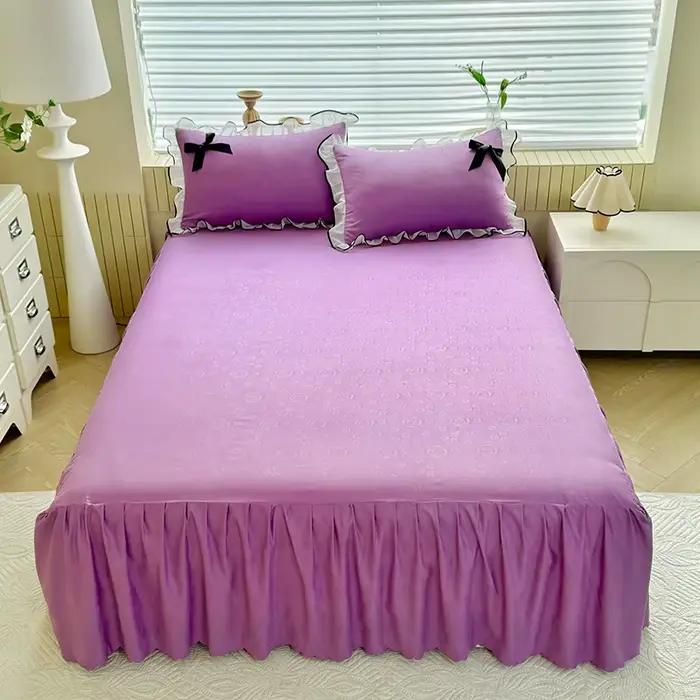 Ensemble de 3 jupes de lit Sweet Princess