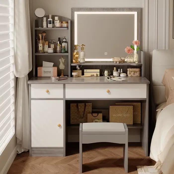 Commode robuste, commode intégrée pour chambre de fille
