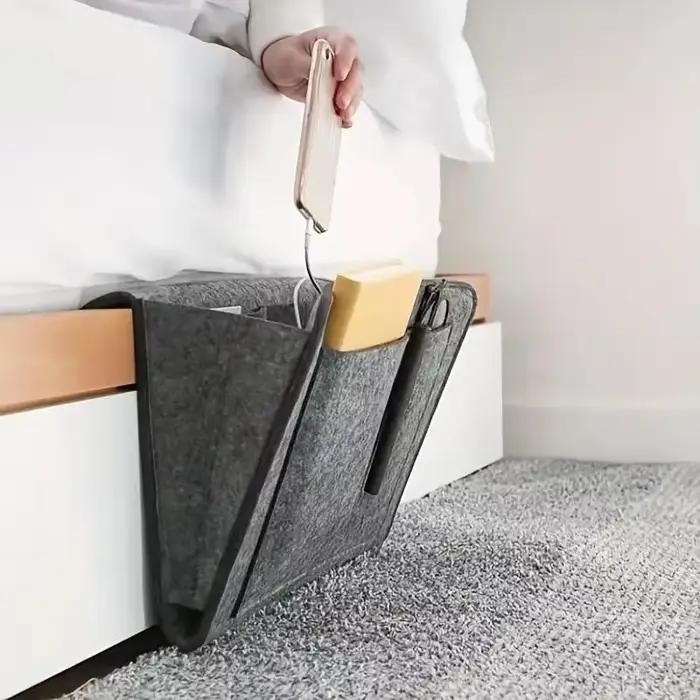 Sac de rangement suspendu pour chevet