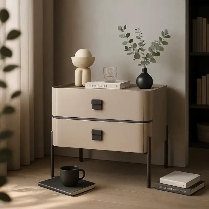 Table de chevet en bois massif