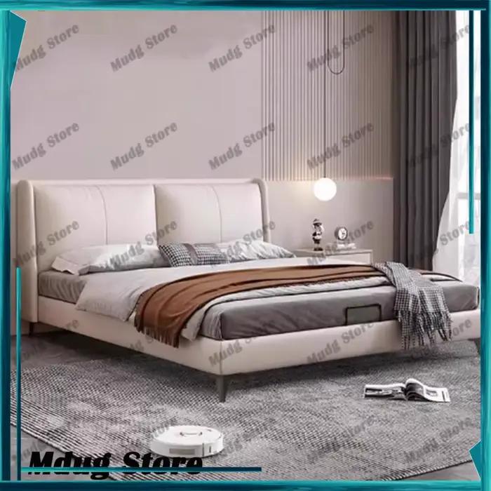 Chambre à coucher lit esthétique moderne luxe King salon lit deux personnes dormir Muebles Para dortoir meubles de maison décoration