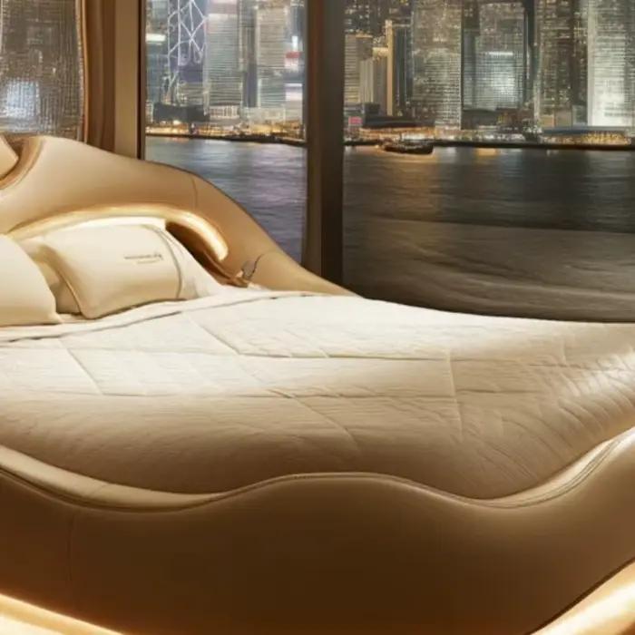 Superbe cadre de lit Double King Size Design de luxe valises jumelles idéales Chic Muebles européens Para El Hogar Cama décoration de la maison