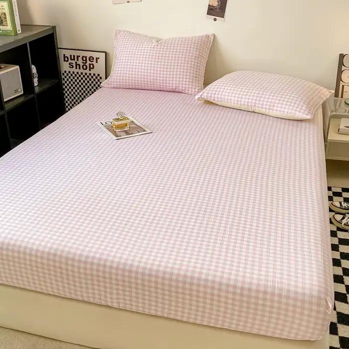 Drap-housse de Style à carreaux