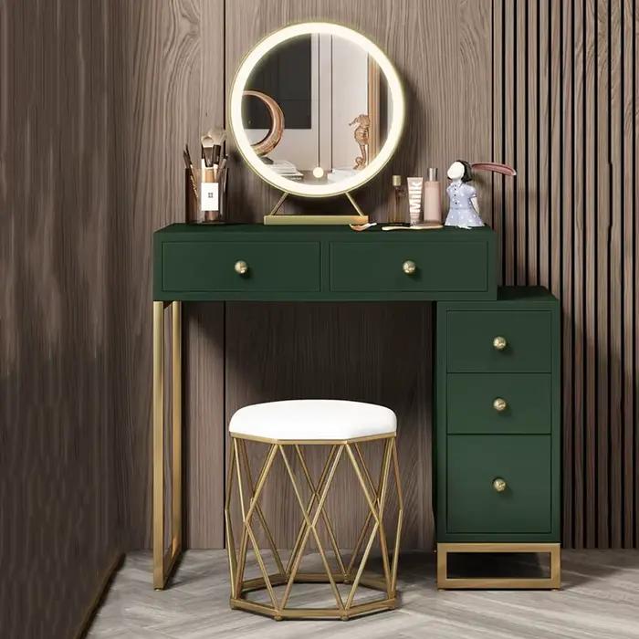 Coiffeuse Vintage verte