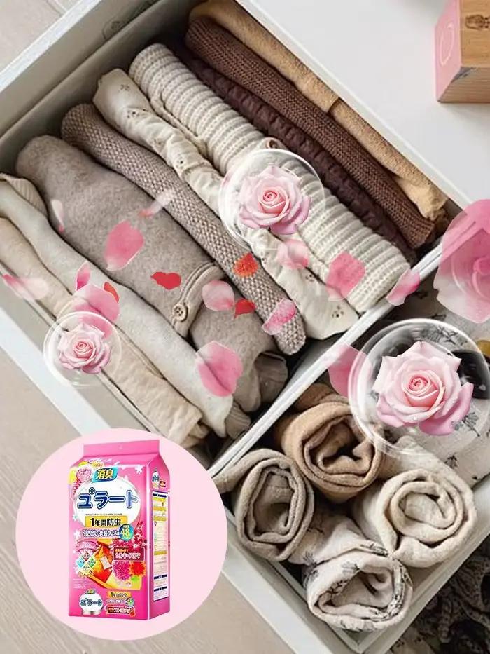 Sachets pour tiroirs et placards 48 pièces petits sacs parfumés
