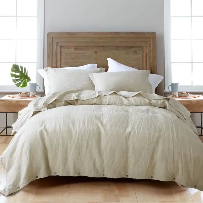 Housse de couette 100% lin français naturel