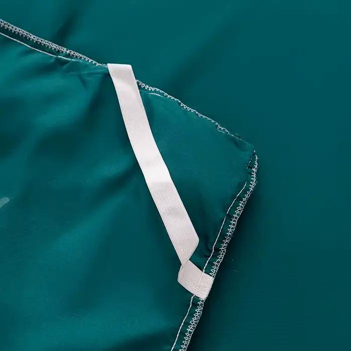 Jupe de lit en dentelle de coton pur