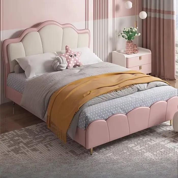 Lit Simple européen Camping dormir sol nordique gain de place lit moderne de luxe enfants plate-forme Letto Matrimoniale meubles
