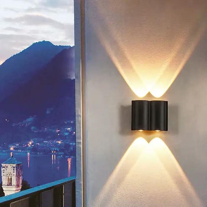 Lampe murale de chevet minimaliste moderne pour chambre à coucher