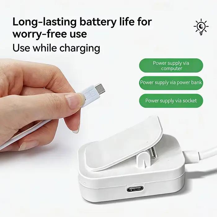 Lampe de lecture LED rechargeable pour la lecture au lit