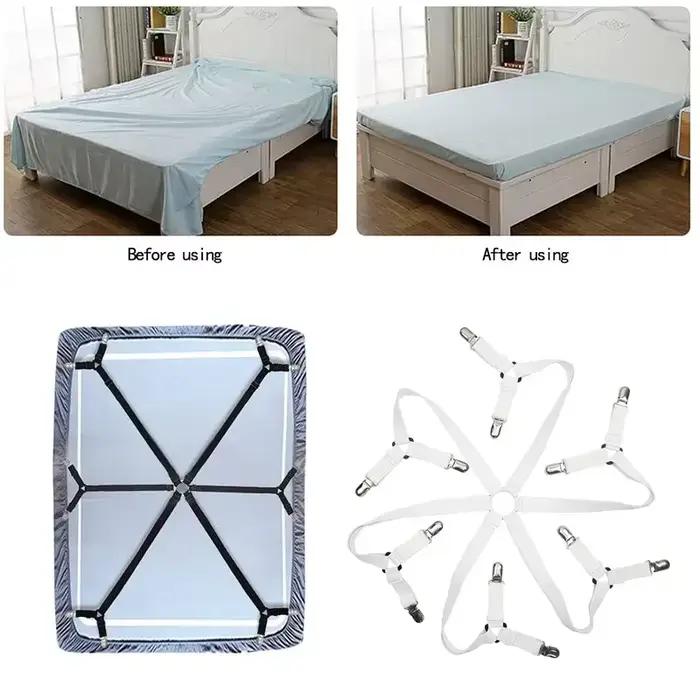 Sangles de support de drap de lit