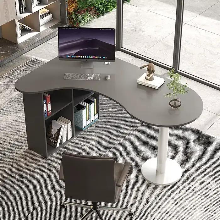 Bureau d'angle chambre à coucher fantaisie blanc design lecture écriture