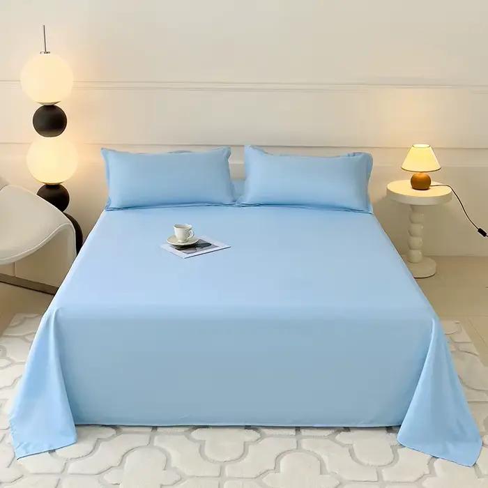 1 PC drap de lit bleu ciel