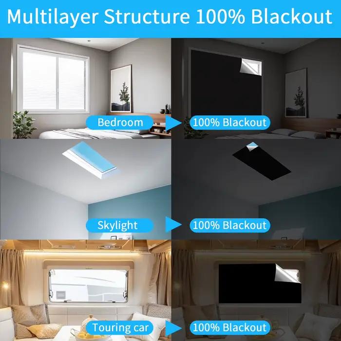Rideaux occultants 100% pour chambre à coucher