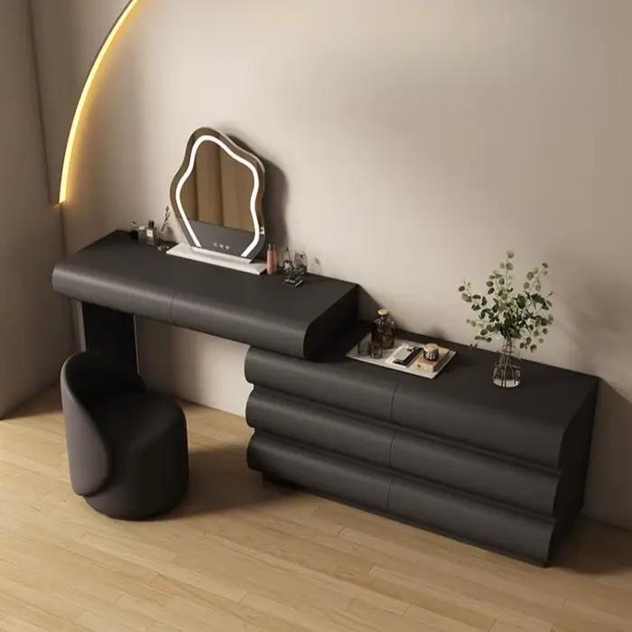Armoire De rangement De chambre De luxe coiffeuse Recamera maquillage