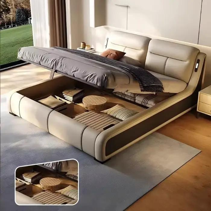 Lit Queen multifonction pour femme