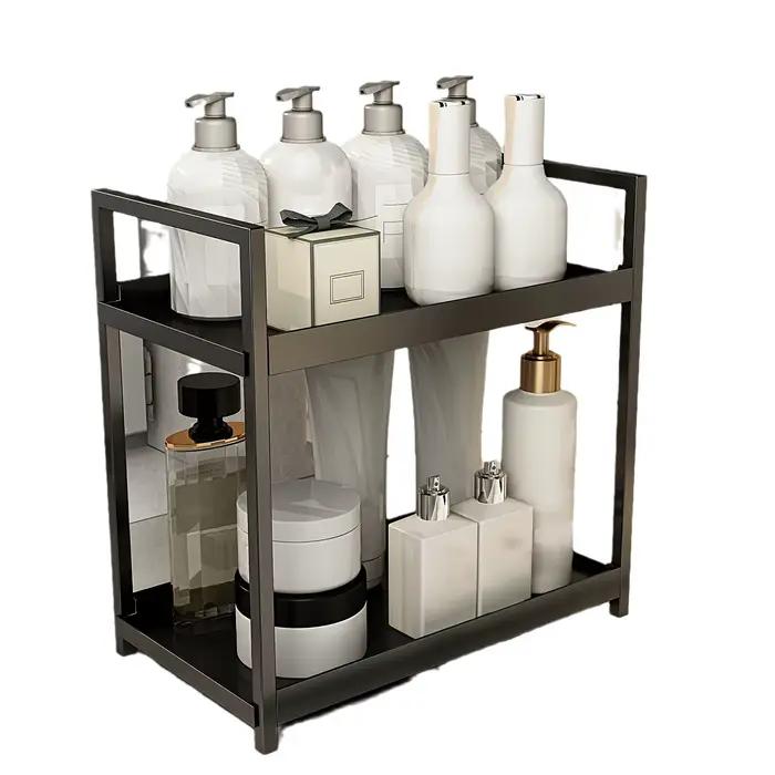 Étagère de rangement intégrée pour coiffeuse
