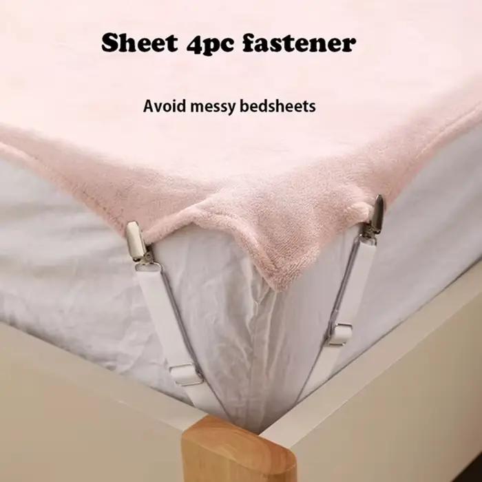 Attaches de drap de lit réglables