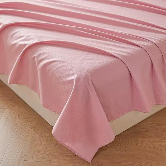 Drap plat pour lit Queen Size